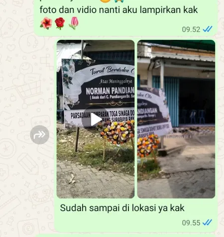 Pengiriman Karangan Bunga Wiroborang Mayangan