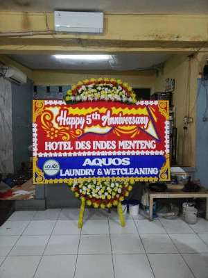 Papan Bunga di Wiroborang Mayangan